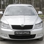 Реснички на передние фары Skoda Octavia (2009-2013)