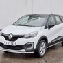 Защита переднего бампера d42 секция RUSSTAL Renault Kaptur (2016-2020)