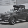 Защита переднего бампера d63 секции RUSSTAL Renault Koleos (2017-2023)