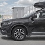 Защита переднего бампера d63 секции-d42 дуга RUSSTAL Renault Koleos (2017-2023)