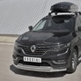 Защита переднего бампера d63 секции-d75х42 дуга RUSSTAL Renault Koleos (2017-2023)