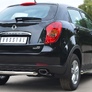 Защита заднего бампера d63 RUSSTAL SsangYong Actyon (2010-2013)