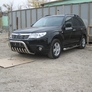 Кенгурятник d57 низкий с защитой картера Subaru Forester (2008-2013)