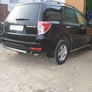 Защита заднего бампера d57 Subaru Forester (2008-2013)