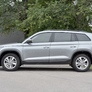 Пороги труба d63 вариант 2 RUSSTAL Skoda Kodiaq (2017-2021)