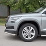Защита переднего бампера d63 волна RUSSTAL Skoda Kodiaq (2017-2021)