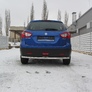 Защита заднего бампера d57 Suzuki SX4 (2014-2021)