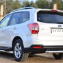 Защита заднего бампера d76 дуга RUSSTAL Subaru Forester (2013-2019)