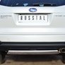 Защита заднего бампера d75х42 дуга RUSSTAL Subaru Forester (2013-2019)