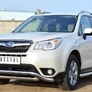 Защита переднего бампера d63 волна d63 прямой RUSSTAL Subaru Forester (2013-2019)