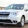 Защита переднего бампера d76 секции RUSSTAL Subaru Forester (2013-2019)