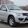 Защита переднего бампера d76 дуга RUSSTAL Suzuki Grand Vitara 3 дв. (2012-2016)