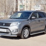 Защита переднего бампера d63 секции-d42 секции RUSSTAL Suzuki Vitara (2015-2024)