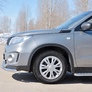 Защита переднего бампера d63 секции-d42 секции RUSSTAL Suzuki Vitara (2015-2024)