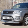 Защита переднего бампера d63 секции-d42 секции RUSSTAL Suzuki Vitara (2015-2024)