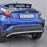 Защита заднего бампера d42 на RUSSTAL Toyota C-HR (2019-2023)