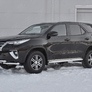 Защита переднего бампера d63 дуга-d63 уголки+клыки RUSSTAL Toyota Fortuner (2017-2021)