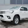 Защита переднего бампера d76 секции RUSSTAL Toyota Hilux (2015-2020)