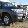 Кенгурятник d76 высокий с защитой картера Toyota Land Cruiser 22000 (2007-2012)