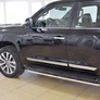 Защита порогов d42 RUSSTAL Toyota Land Cruiser 200 Executive (2016-2021)