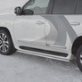 Защита порогов d42 RUSSTAL Toyota Land Cruiser 200 Excalibur (2016-2021)