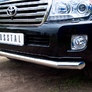 Защита переднего бампера d76L RUSSTAL Toyota Land Cruize 200 (2012-2015)