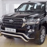 Защита переднего бампера d63 волна RUSSTAL Toyota Land Cruiser 200 Executive (2016-2021)