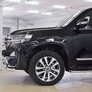 Защита переднего бампера d63 дуга-d63 секции+клыки RUSSTAL Toyota Land Cruiser 200 Executive (2016-2021)
