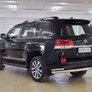 Защита заднего бампера d76 секции-d42 уголки RUSSTAL Toyota Land Cruiser 200 Executive (2016-2021)