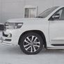 Защита переднего бампера d76 секции-d63 дуга RUSSTAL Toyota Land Cruiser 200 Excalibur (2016-2021)