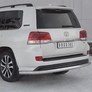 Защита заднего бампера d76 секции RUSSTAL Toyota Land Cruiser 200 Excalibur (2016-2021)