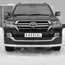Защита переднего бампера d76 секции RUSSTAL Toyota Land Cruiser 200 Executive (2018-2021)