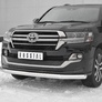 Защита переднего бампера d76 секции RUSSTAL Toyota Land Cruiser 200 Executive (2018-2021)