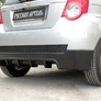 Тюнинг обвес заднего бампера Chevrolet Aveo хетчбек (2008-2012)