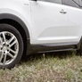 Тюнинг обвес порогов Kia Sportage (2010-2016)