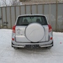 Защита заднего бампера уголки d57 Toyota RAV4 (2006-2009)