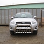 Кенгурятник d76 низкий с защитой картера Toyota RAV4 (2009-2012)
