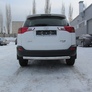 Защита заднего бампера d76 радиусная Toyota RAV4 (2013-2015)