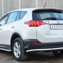 Защита заднего бампера d63 секции RUSSTAL Toyota RAV4 (2013-2015)