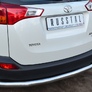 Защита заднего бампера d63 секции RUSSTAL Toyota RAV4 (2013-2015)