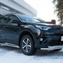 Защита переднего бампера d42 секции d42 секции RUSSTAL Toyota RAV4 (2015-2019)