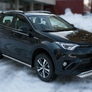 Защита переднего бампера d63 дуга RUSSTAL Toyota RAV4 (2015-2019)