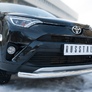 Защита переднего бампера d63 секции RUSSTAL Toyota RAV4 (2015-2019)