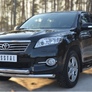 Защита переднего бампера d63 секции d63 дуга RUSSTAL Toyota RAV4 (2010-2012)