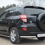 Защита заднего бампера d63 уголки RUSSTAL Toyota RAV4 (2010-2012)