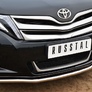 Защита переднего бампера d42 секции RUSSTAL Toyota Venza (2013-2016)