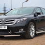 Защита переднего бампера d42 секции RUSSTAL Toyota Venza (2013-2016)