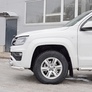 Защита переднего бампера d76 секция-d63 дуга RUSSTAL Volkswagen Amarok (2016-2023)