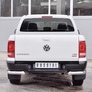 Защита заднего бампера уголки d76 секции-d42 секции RUSSTAL Volkswagen Amarok (2016-2023)