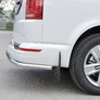 Защита заднего бампера d42 секция RUSSTAL Volkswagen Multivan Caravella Transporter T6 (короткая база) (2016-2020)